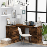 Corner Desk 145X100X76 Cm Engineered Wood