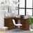 Corner Desk 145X100X76 Cm Engineered Wood