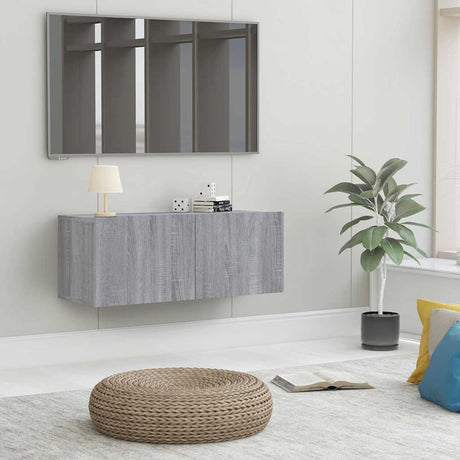Tv Cabinets 2 Pcs 80X30X30 Cm Engineered Wood