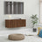 Tv Cabinets 2 Pcs 80X30X30 Cm Engineered Wood