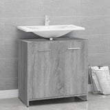 Bathroom Cabinet 60X33X61 Cm Engineered Wood