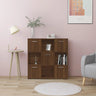 Book Cabinet 90X30X90 Cm Engineered Wood