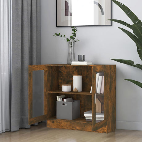Vitrine Cabinet 82.5X30.5X Engineered Wood