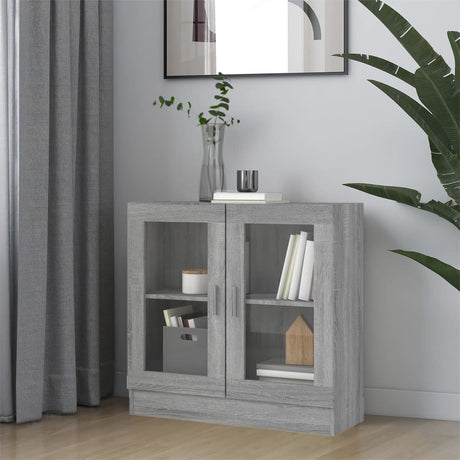 Vitrine Cabinet 82.5X30.5X Engineered Wood