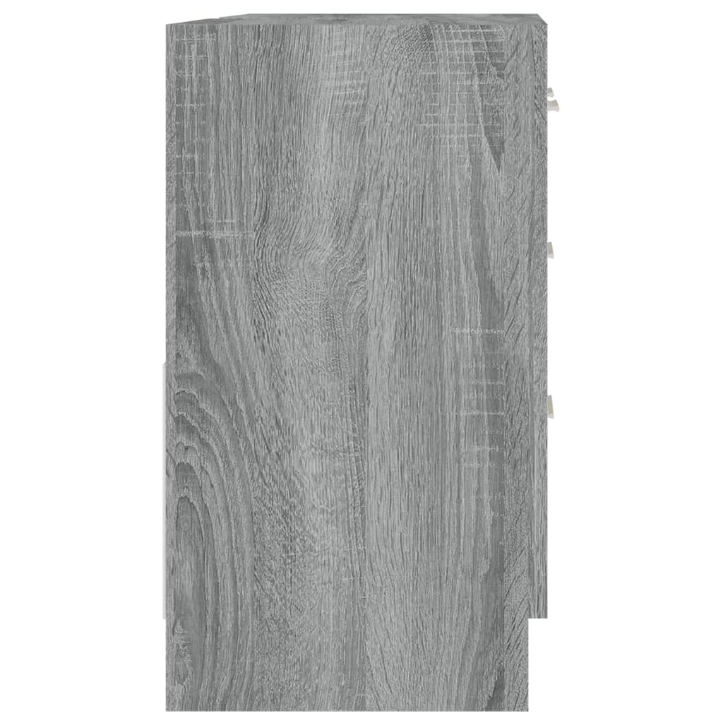 Sink Cabinet 63X30X54 Cm Engineered Wood