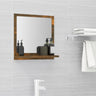 Bathroom Mirror Engineered Wood