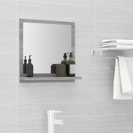Bathroom Mirror Engineered Wood