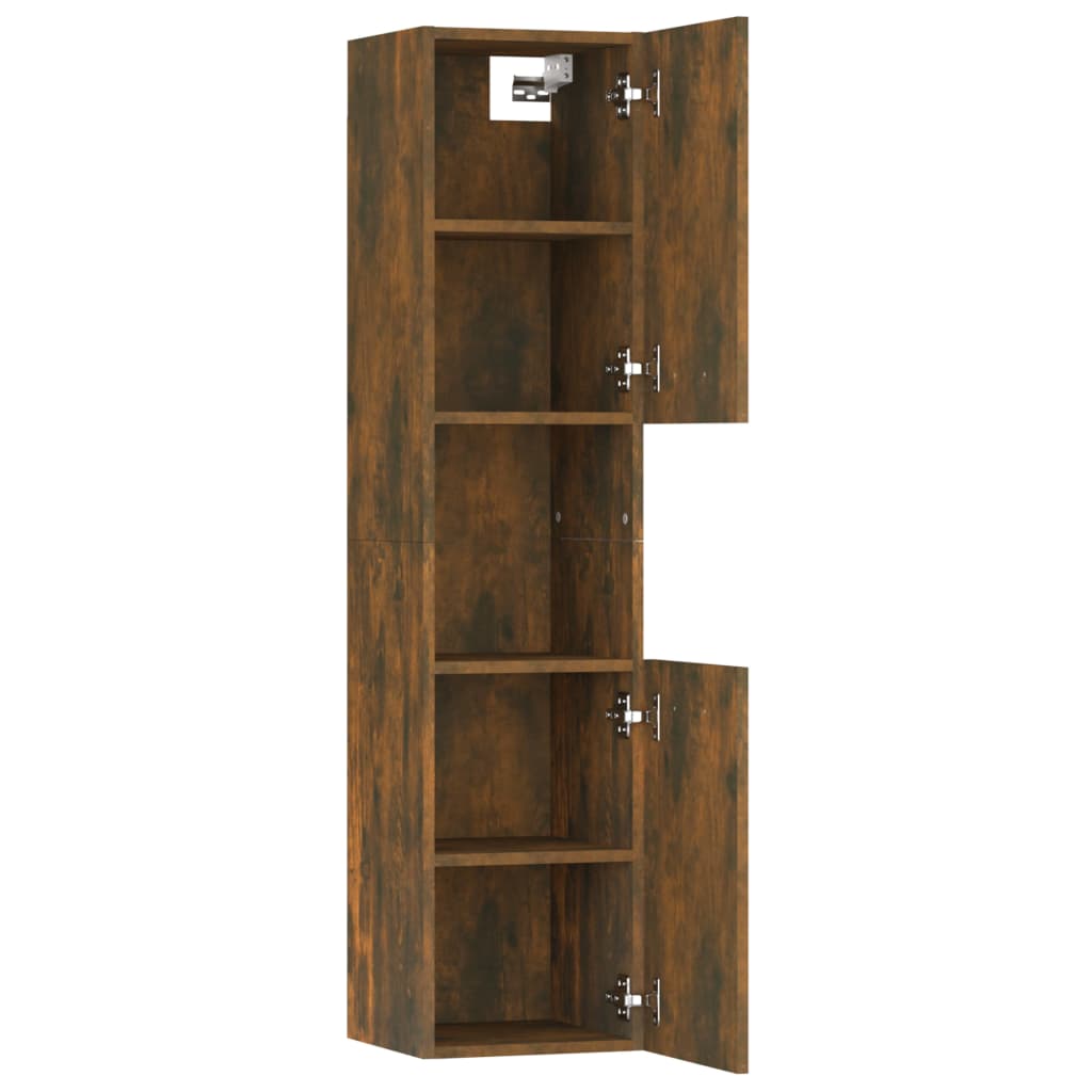 Bathroom Cabinet 30X30X130 Cm Engineered Wood