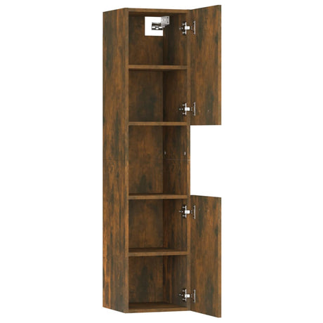 Bathroom Cabinet 30X30X130 Cm Engineered Wood