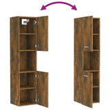 Bathroom Cabinet 30X30X130 Cm Engineered Wood
