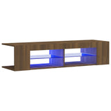 Tv Cabinet With Led Lights 135X39X30 Cm