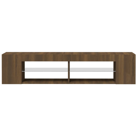 Tv Cabinet With Led Lights 135X39X30 Cm