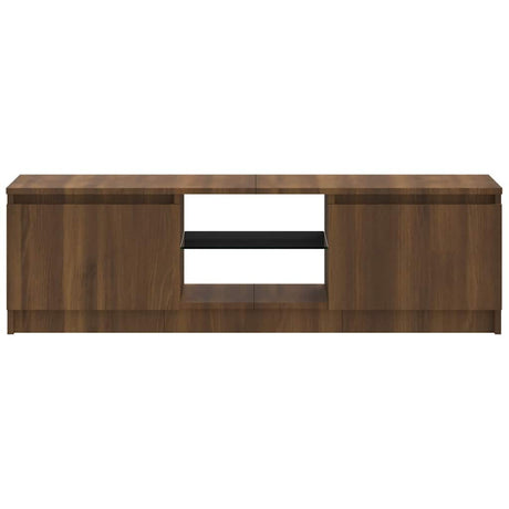 Tv Cabinet With Led Lights 120X30X35.5 Cm