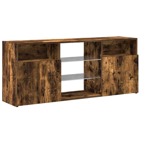 Tv Cabinet With Led Lights 120X30X50 Cm