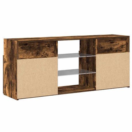 Tv Cabinet With Led Lights 120X30X50 Cm