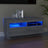 Tv Cabinet With Led Lights 80X35X40 Cm