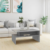Coffee Table 90X60X42,5 Cm Engineered Wood