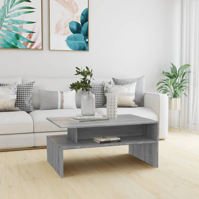 Coffee Table 90X60X42,5 Cm Engineered Wood