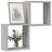 Wall Cube Shelves 2 Pcs 30X15X30 Cm