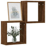 Wall Cube Shelves 2 Pcs 30X15X30 Cm