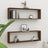 Wall Cube Shelves 4 Pcs 100X15X30 Cm Engineered Wood