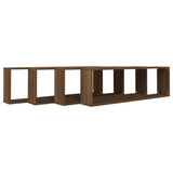 Wall Cube Shelves 4 Pcs 100X15X30 Cm Engineered Wood