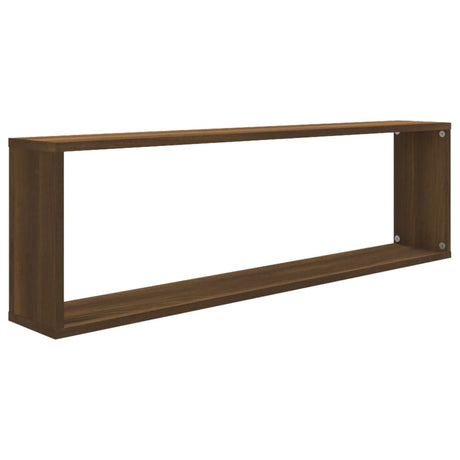 Wall Cube Shelves 4 Pcs 100X15X30 Cm Engineered Wood