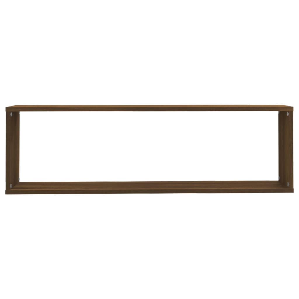 Wall Cube Shelves 4 Pcs 100X15X30 Cm Engineered Wood