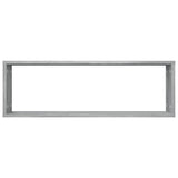 Wall Cube Shelves 2 Pcs 80X15X26.5 Cm Engineered Wood