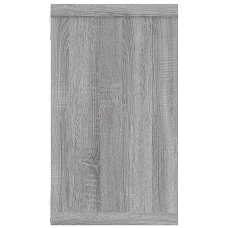 Wall Cube Shelves 2 Pcs 80X15X26.5 Cm Engineered Wood