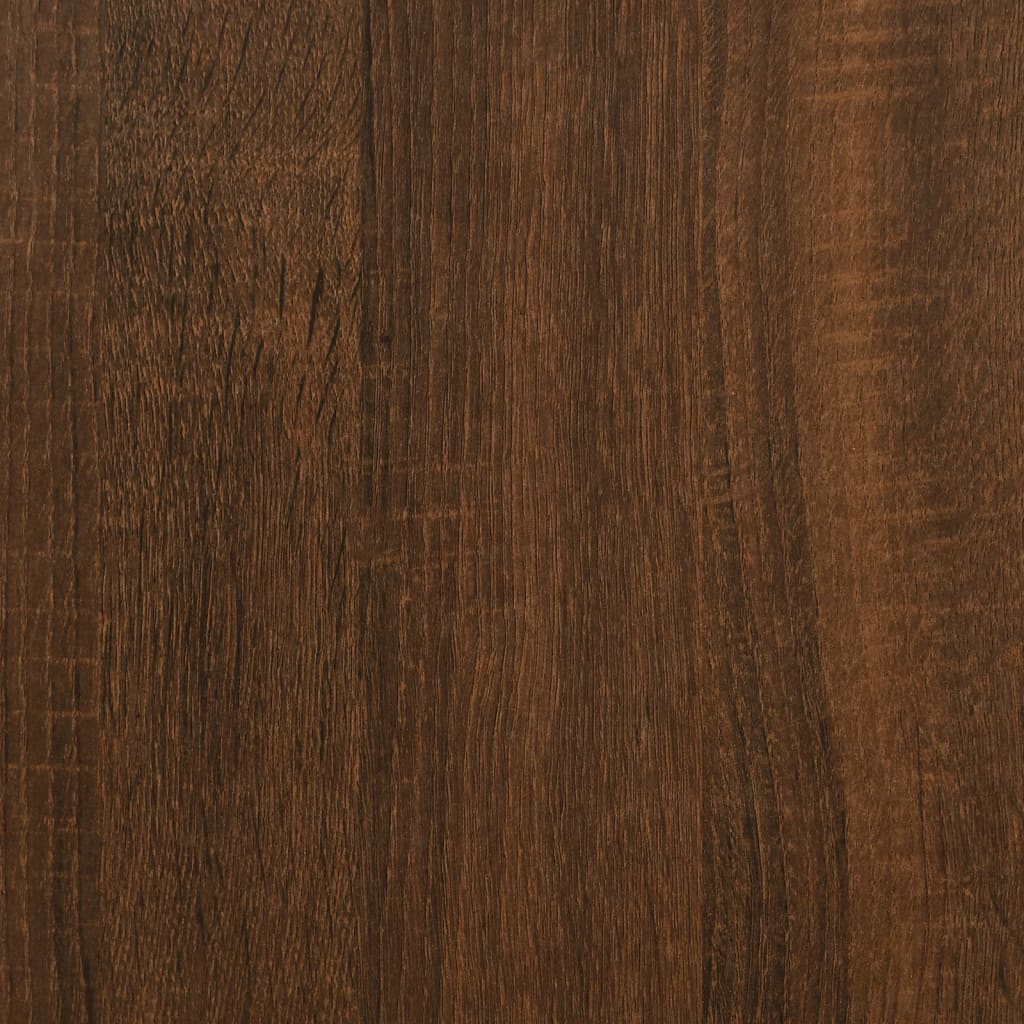 Side Tables 3 pcs Brown Oak Engineered Wood