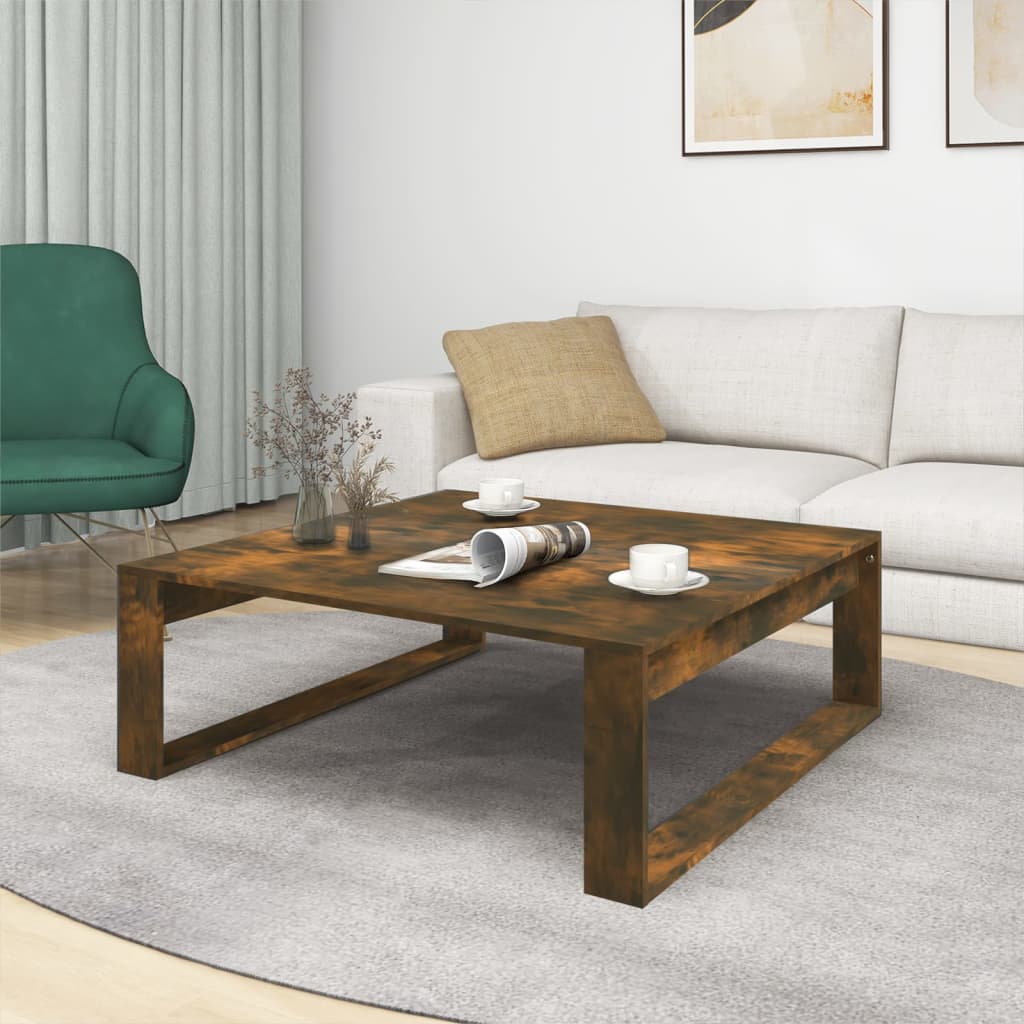 Coffee Table 100X100X35 Cm Engineered Wood