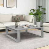 Coffee Table 100X100X35 Cm Engineered Wood