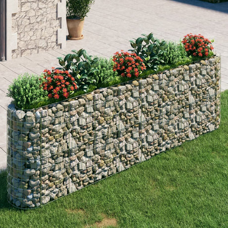 Gabion Raised Bed Galvanised Iron