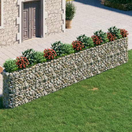 Gabion Raised Bed Galvanised Iron