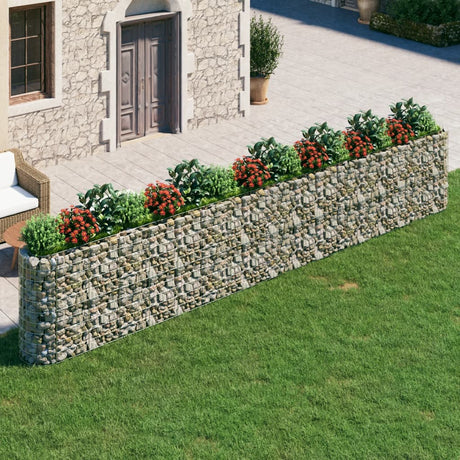 Gabion Raised Bed Galvanised Iron