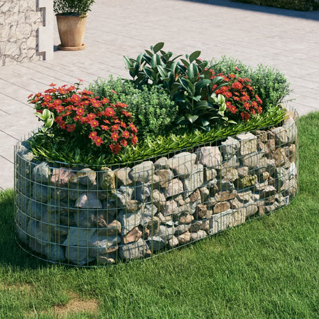 Gabion Raised Bed Galvanised Iron