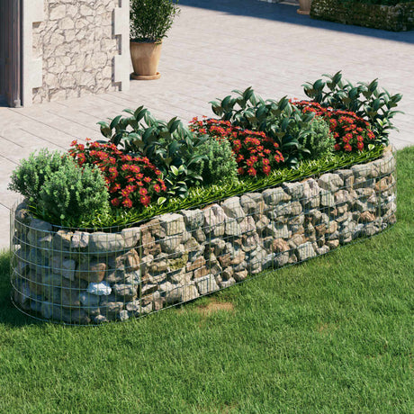 Gabion Raised Bed Galvanised Iron
