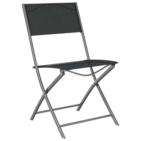 7 Piece Garden Dining Set Grey And Black