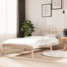 Bed Frame Without Mattress Solid Wood Double