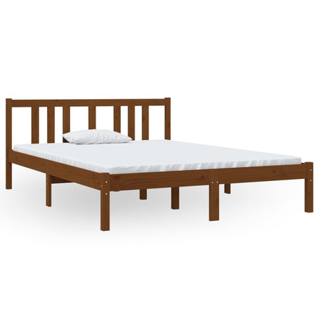 Bed Frame Without Mattress Solid Wood Double