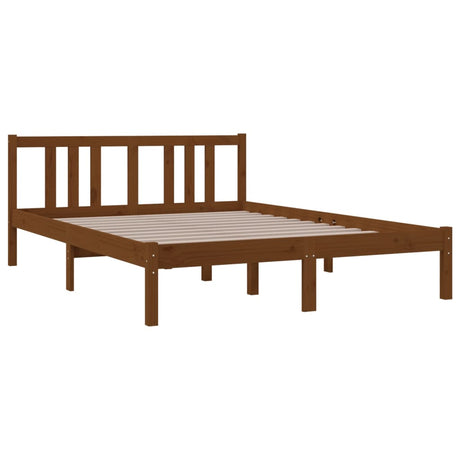 Bed Frame Without Mattress Solid Wood Double