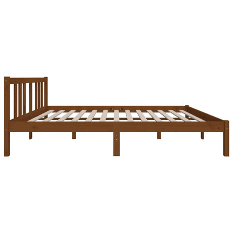 Bed Frame Without Mattress Solid Wood Double