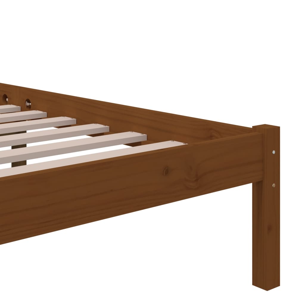 Bed Frame Without Mattress Solid Wood Double