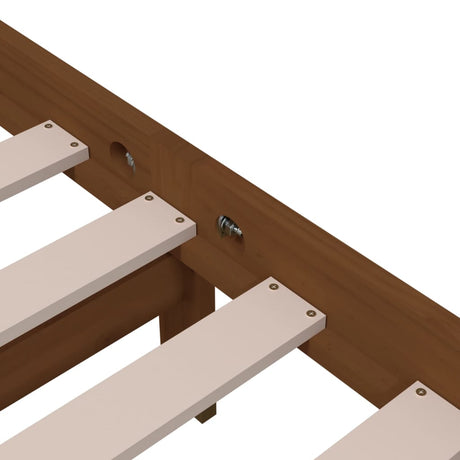 Bed Frame Without Mattress Solid Wood Double