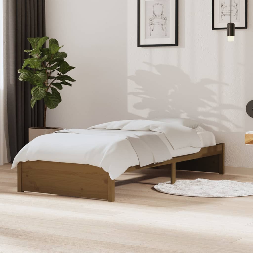 Bed Frame Without Mattress Solid Wood King Size King Size