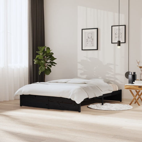 Bed Frame Without Mattress Solid Wood King Size King Size