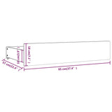 Bed Drawers 4 Pcs Solid Wood Pine