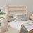 Bed Headboard 106X4X100 Cm Solid Wood Pine