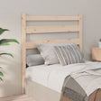 Bed Headboard 106X4X100 Cm Solid Wood Pine